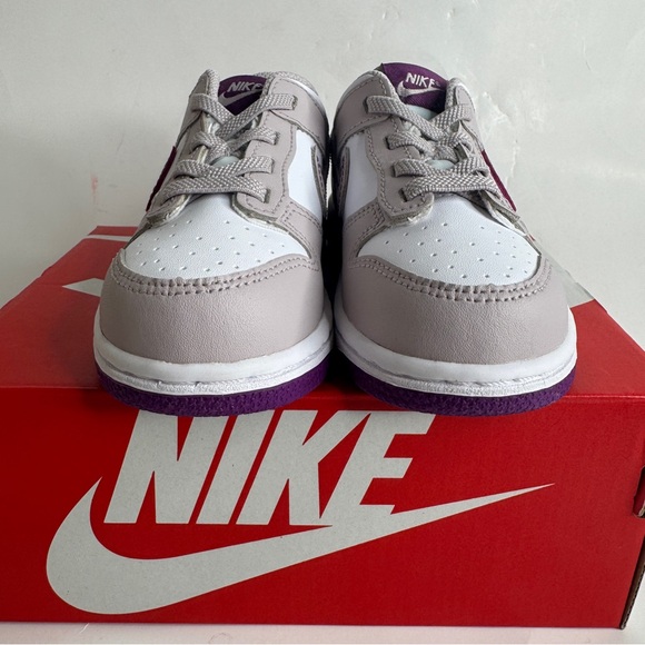 Nike Dunk Low TDE Platinum Violet White Size 10c - Picture 3 of 7